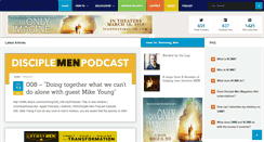 Desktop Screenshot of disciplemenmag.com